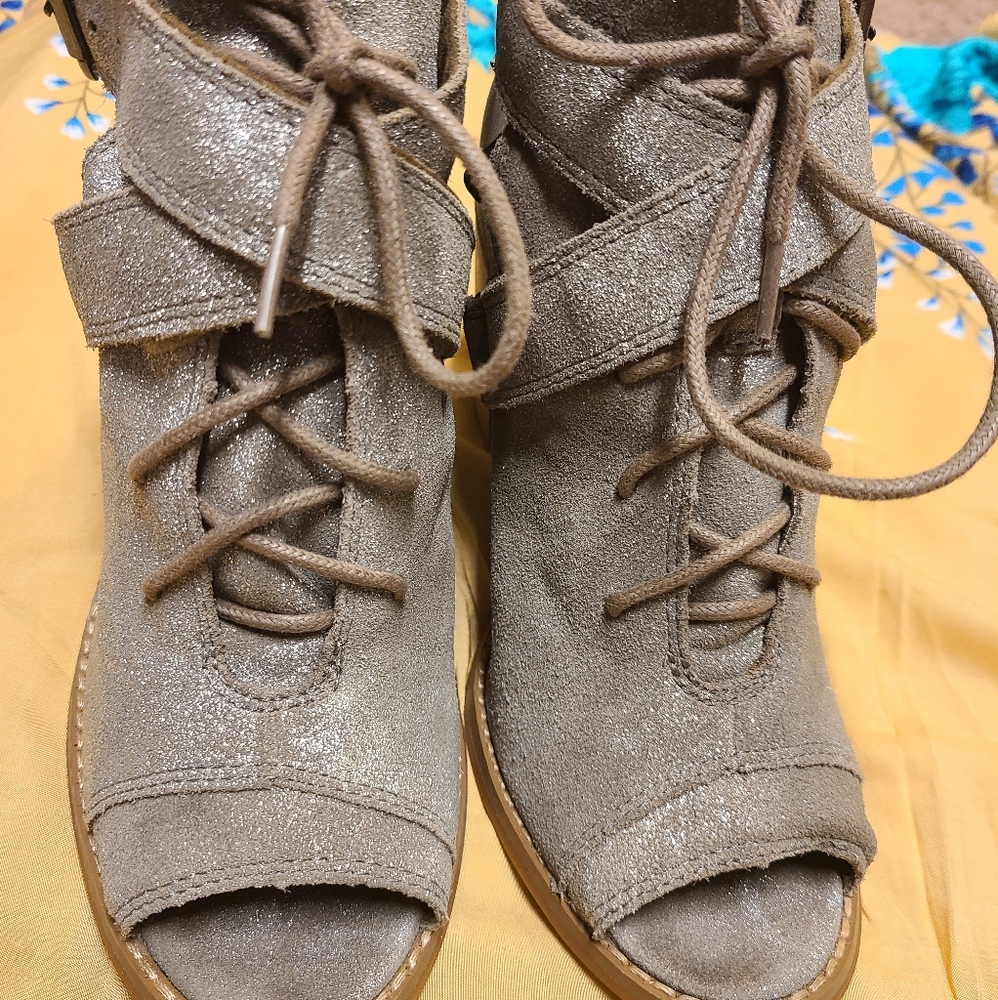 Open Toe Booties - image 2